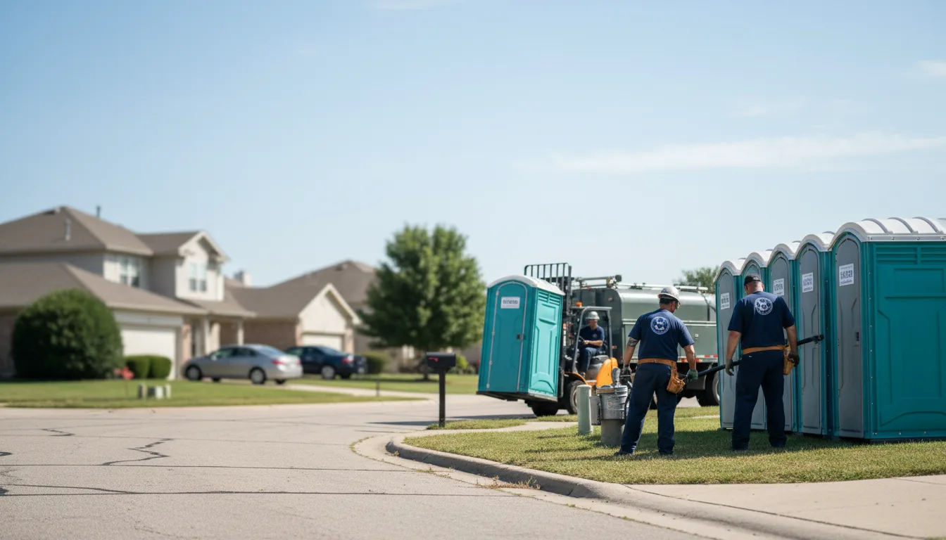 Porta Potty Rental in Coolidge, TX near me